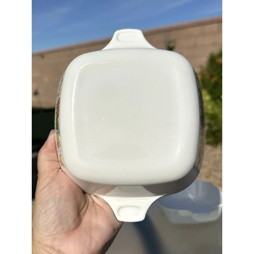 Corning Ware Spice of Life 1 3/4 Cup Mini Casserole P-41-B Lot of 2 Made In USA
